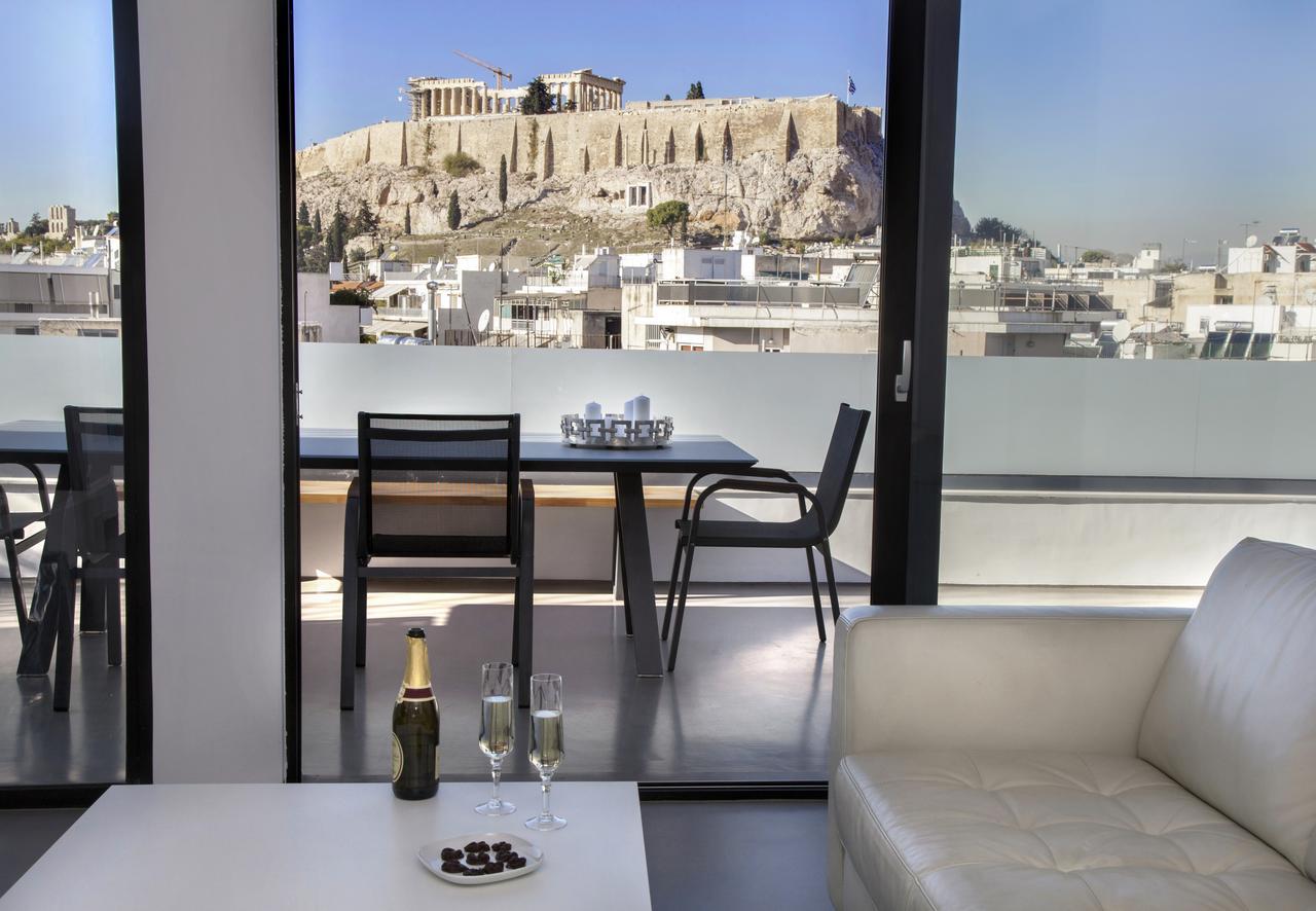 Luxury Penthouse Touching The Acropolis By Ghh Apartment Athens Ngoại thất bức ảnh